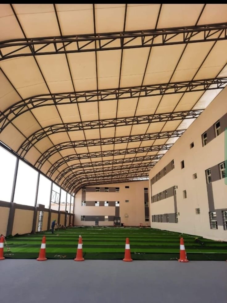مظلات المدارس والاستراحات بالرياض | حلول تظليل واسعة