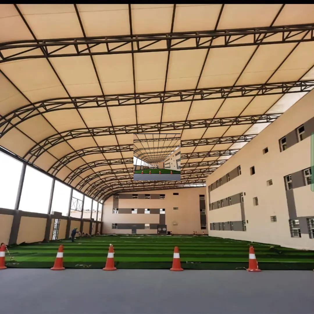 مظلة ملعب وساحة خارجية بالرياض